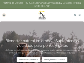 ANTON Loyal Companions website screenshot