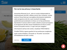 'humanitasalute.it' screenshot