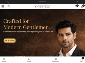 skydyeing.com homepage screenshot