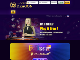 'goldendragon.live' screenshot