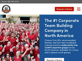 'outbackteambuilding.com' screenshot