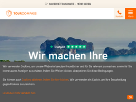 'tourcompass.de' screenshot