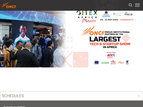 'oncf.ma' screenshot