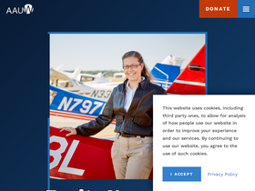 'aauw.org' screenshot