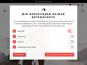 'tatonka.com' screenshot