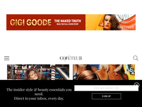 'coveteur.com' screenshot