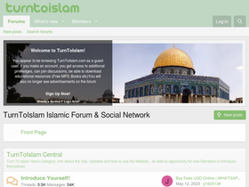 'turntoislam.com' screenshot