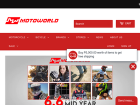 'motoworld.com.ph' screenshot