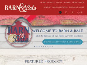 barnandbale.com homepage screenshot
