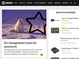 'zikinf.com' screenshot