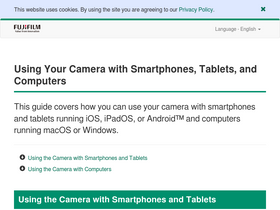 'fujifilm-dsc.com' screenshot