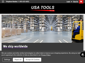 'usatoolsinc.com' screenshot
