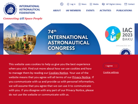 'iafastro.org' screenshot