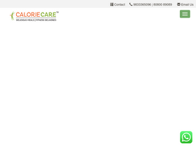 'caloriecare.com' screenshot