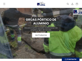 leraascensores.com homepage screenshot