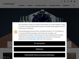 'watchlounge.com' screenshot