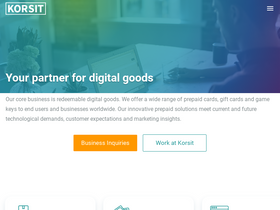 'korsit.com' screenshot