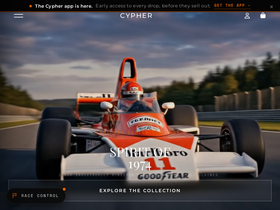 cypherwatches.com homepage screenshot
