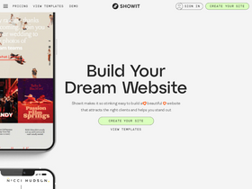 'showit.com' screenshot