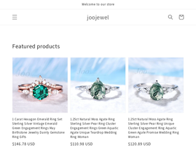 joojewel.com homepage screenshot