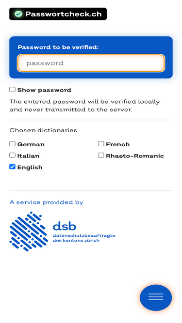 passwortcheck.ch
