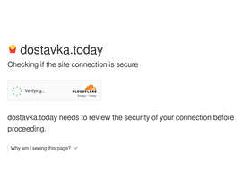 'dostavka.today' screenshot