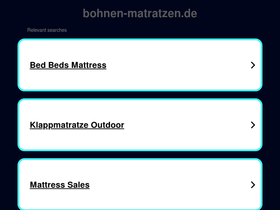 bohnen-matratzen.de