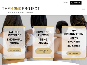 'themendproject.com' screenshot