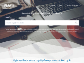 'pickpik.com' screenshot