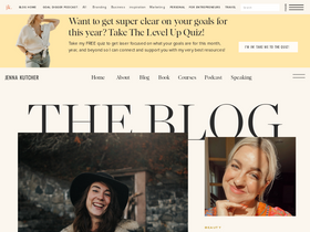 'jennakutcherblog.com' screenshot