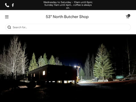 53northbutcher.ca homepage screenshot