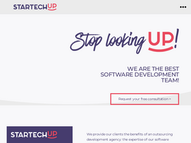 'startechup.com' screenshot