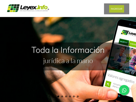 'leyex.info' screenshot