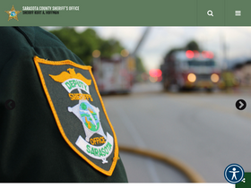 'sarasotasheriff.org' screenshot