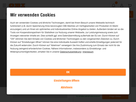 'obi.com' screenshot