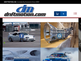 'driftmotion.com' screenshot