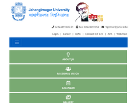 'juniv.edu' screenshot
