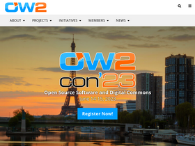 'ow2.org' screenshot