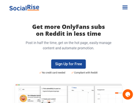 'social-rise.com' screenshot