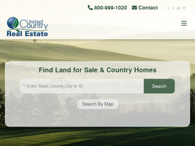 'unitedcountry.com' screenshot