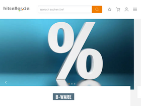 'hitseller.de' screenshot