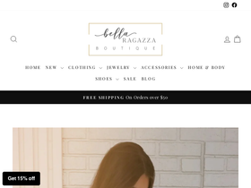 bellababe.com homepage screenshot