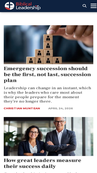 biblicalleadership.com