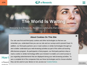 'e-rewards.com' screenshot