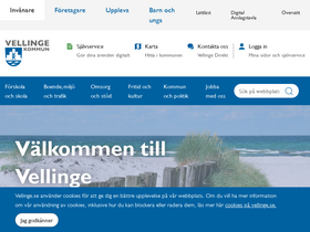 'vellinge.se' screenshot