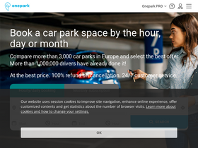 'onepark.co' screenshot