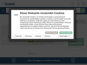 'myagrar.de' screenshot