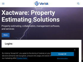 'xactware.com' screenshot
