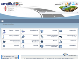 'cantabria.es' screenshot