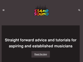 'stampsound.com' screenshot